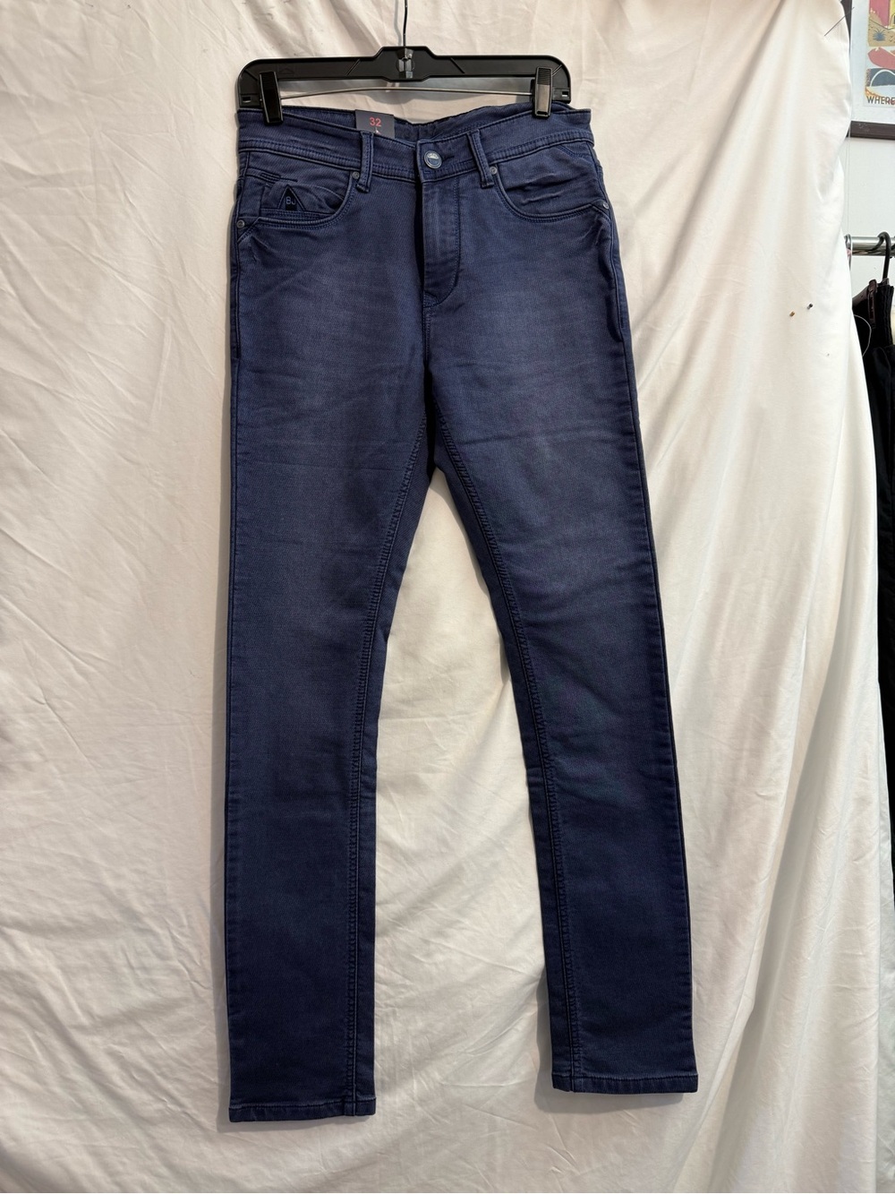Slim Fit Men's Navy Jeans